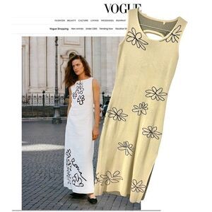 NWOT Knitted Bodycon Dress Slim Fit Sleeveless Cami Fall Favorite Knit Cute